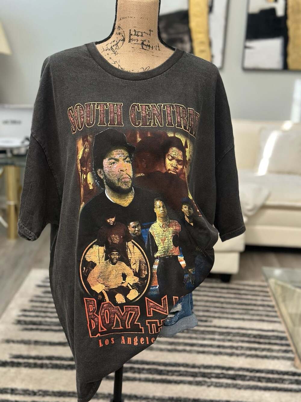 Boyz N The Hood South Central LA Oversized Short Sleeve Tee